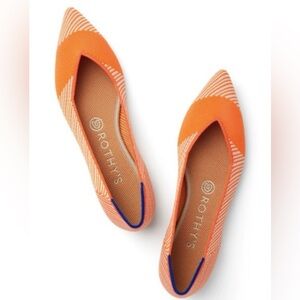 Rothy’s Orange Sherbet The Point Size 10